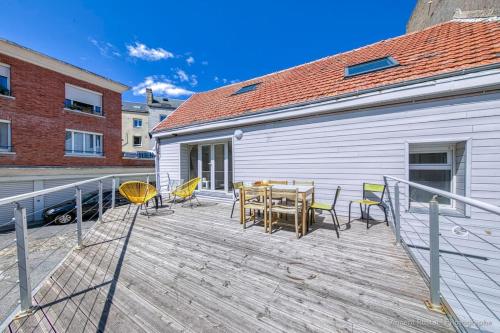Loft 250m2 centre ville -3 niveaux & terrasse sud