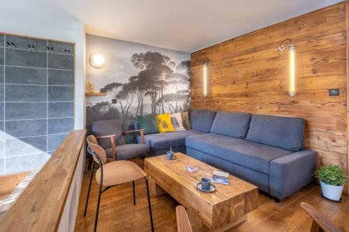 Loft-chalet with exterior and view in Chamonix