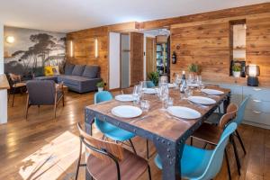 Loft-chalet with exterior and view in Chamonix