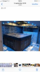Logement haut de gamme jacuzzi sauna