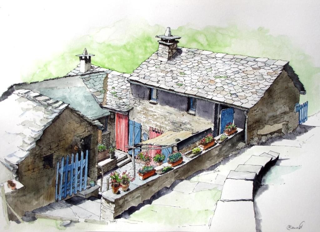 Maison de vacances Lou Cabanis lieu dit Nozières 48370 Le Pradal