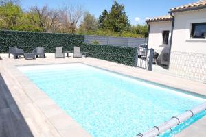 LS1-399 Belle maison moderne avec piscine privée - 6 personnes à Mouries, dans les Alpilles en Provence