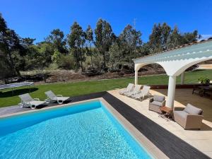 Luxurious and spacious villa with a big pool
