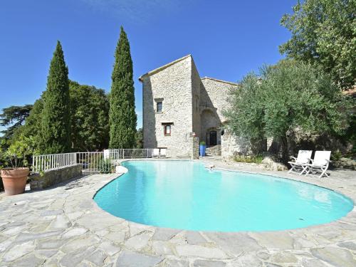 Magnificent Castle in Viols Le Fort with Swimming Pool