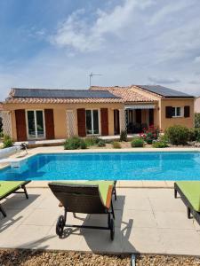 Maison de vacances Magnifique villa climatisée avec piscine privée CHEMIN DES LAYRES, 31B 34410 Sérignan Languedoc-Roussillon