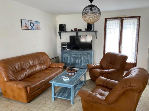 MAISON 3 CHAMBRES SUR UNE DUNE A 50 M DE LA PLAGE