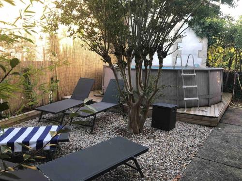Maison à Arcachon avec piscine hors-sol