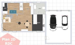 Maison au calme à 5min de Cognac pour 1 à 8 pers