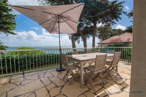 Maison avec vue imprenable sur mer à 180 degrés