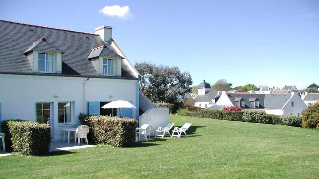 Maison avec vue sur mer dans Résidence Marie Galante N° 21 Chemin de Port Maria, 56360 Locmaria