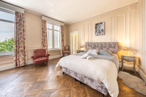 Maison bourgeoise sur le quai
