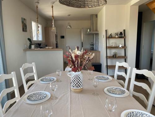Maison calme familiale proche plages
