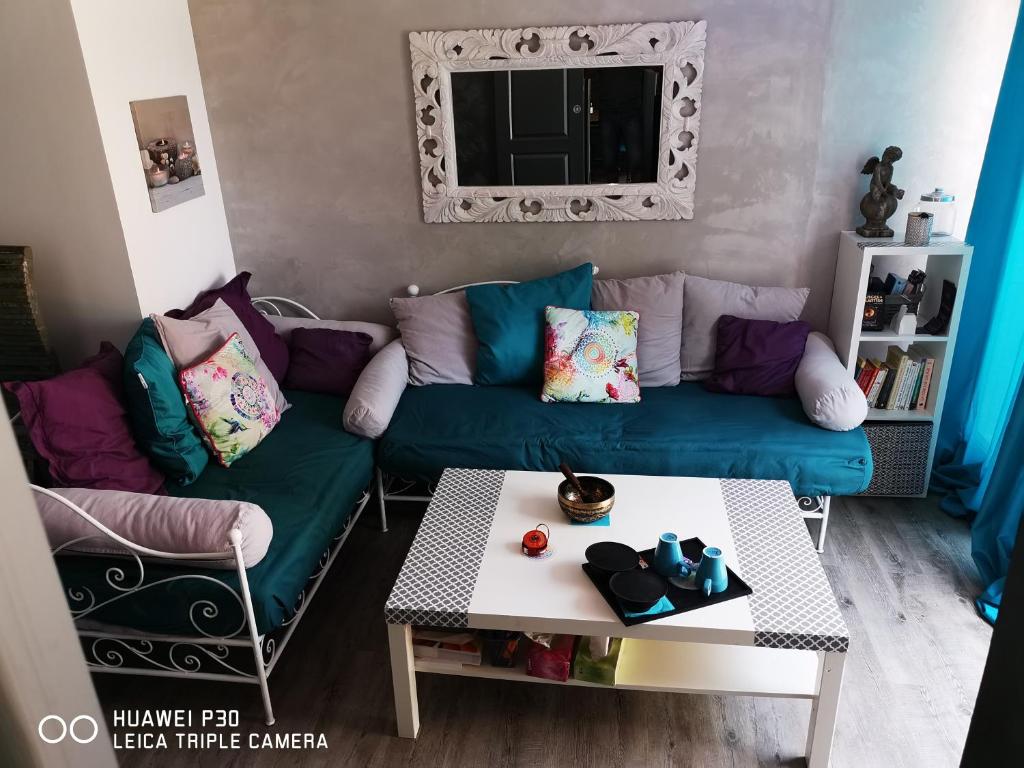 Maison chaleureuse avec cheminée