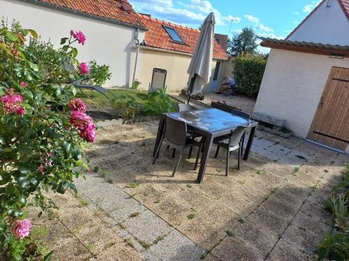 maison chaleureuse solognote mitoyenne