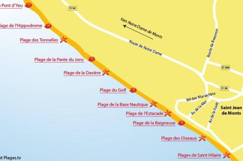 Maison classée 3 étoiles avec piscine et terrain de pétanque à St Hilaire de Riez, à 10min des plages