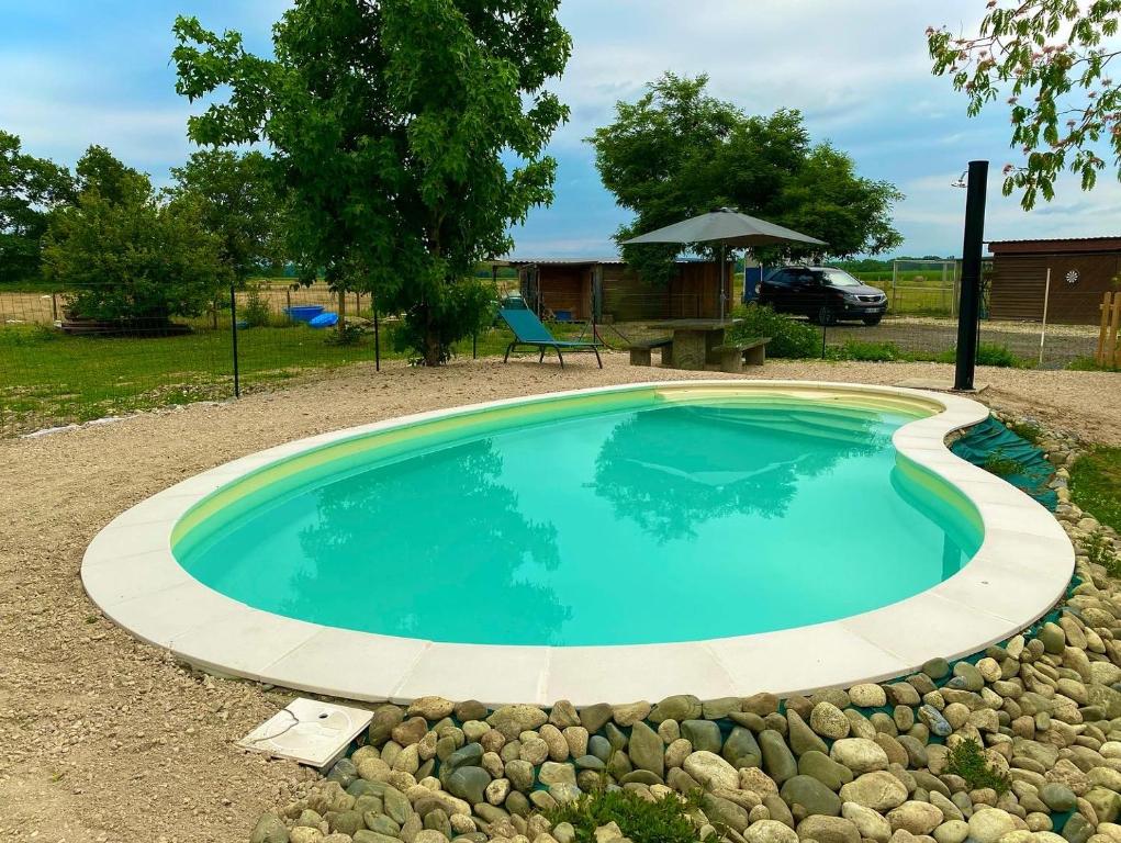 maison climatisée avec piscine