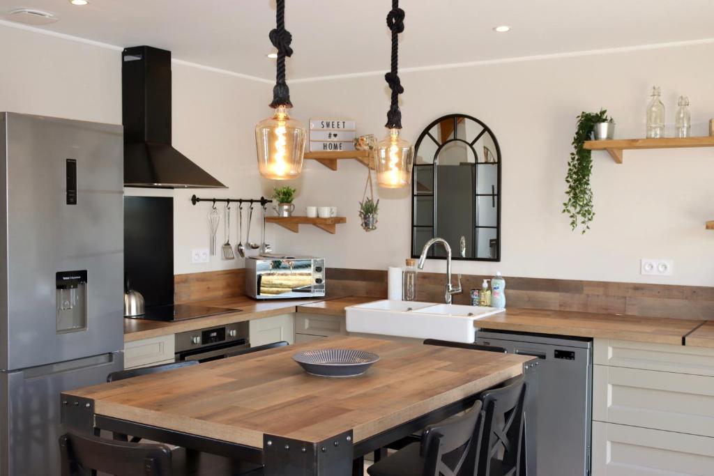 Maison conviviale dans un cadre unique