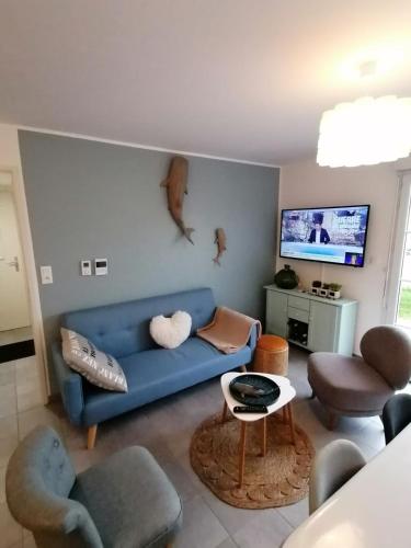 Maison COSY à 2mn de la plage de Sainte-Cécile