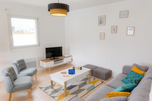 Maison cosy avec piscine au coeur de Penmarch