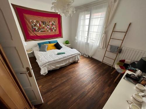 Maison cosy chaleureuse à 2 minutes à pieds de la plage