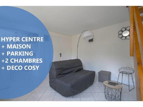 Maison CosyRouen Malatire Gare 6 couchages