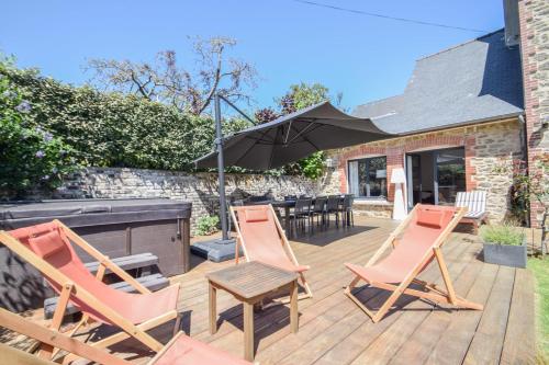 Maison d'exception au coeur de Dinard pour 8 personnes