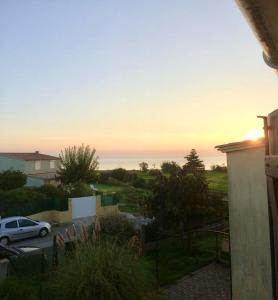 Maison d'une chambre a Poggio Mezzana a 100 m de la plage avec vue sur la mer jardin clos et wifi