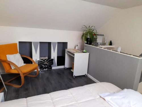 Maison d'une chambre avec jardin clos et wifi a Brevonnes