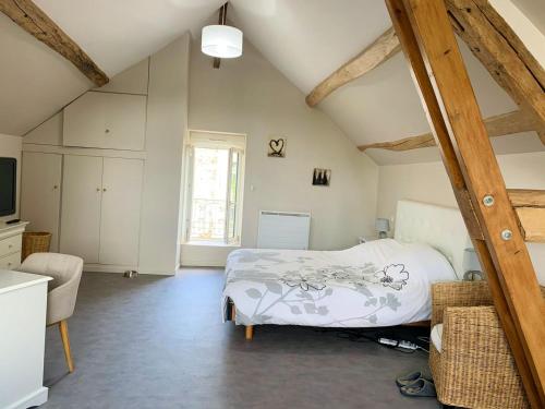 Maison d'une chambre avec jardin clos et wifi a Touquin