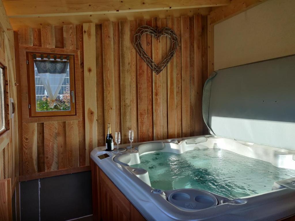 Maison d'une chambre avec piscine partagee sauna et jardin clos a Charron 23700 Charron