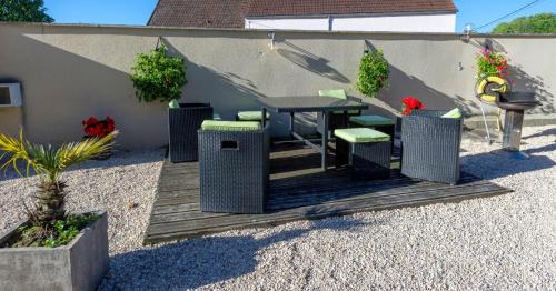 Maison d'une chambre avec terrasse amenagee et wifi a Premeaux Prissey