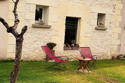 Maison d'une chambre avec vue sur le lac jardin clos et wifi a Noyers sur Cher