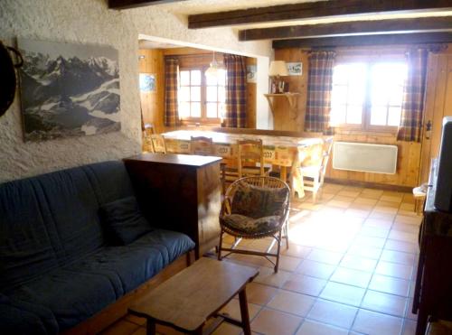 Maison de 2 chambres a Notre Dame de Bellecombe a 100 m des pistes avec jardin amenage et wifi