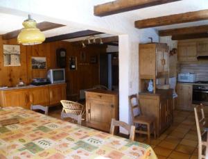 Maison de 2 chambres a Notre Dame de Bellecombe a 100 m des pistes avec jardin amenage et wifi