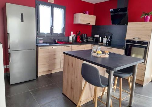 Maison de 2 chambres avec jardin clos et wifi a Coltines