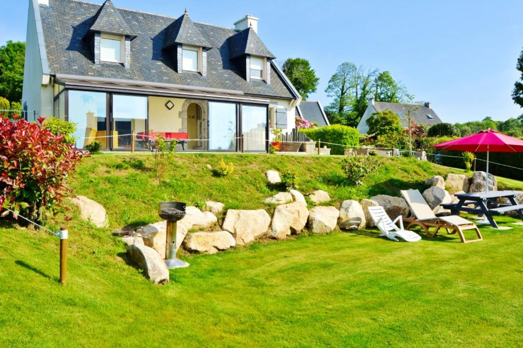 Maison de vacances Maison de 2 chambres avec jardin clos et wifi a Plomelin Kerrun Uhela 29700 Plomelin