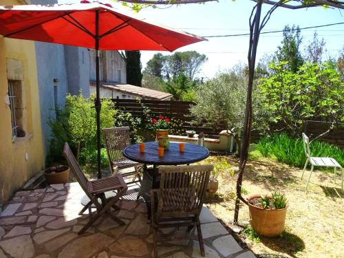 Maison de 2 chambres avec piscine partagee jardin clos et wifi a Cardet