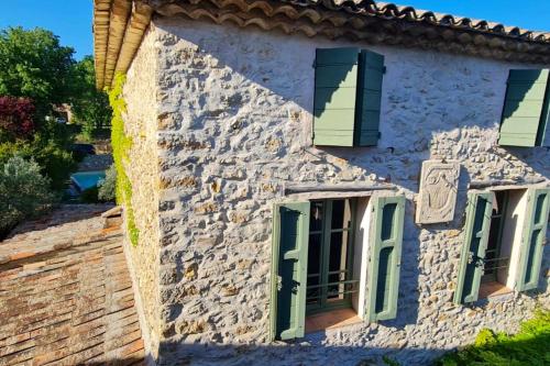 Maison de 2 chambres avec piscine partagee jardin clos et wifi a Lorgues