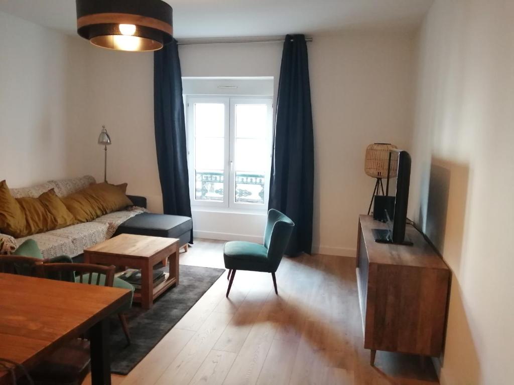 Maison de 2 chambres avec vue sur la mer et wifi a Etretat