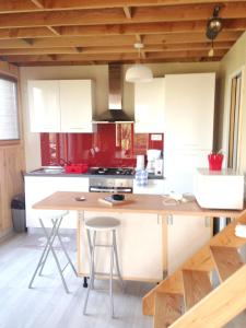 Maison de 2 chambres avec vue sur la ville jardin clos et wifi a Dainville