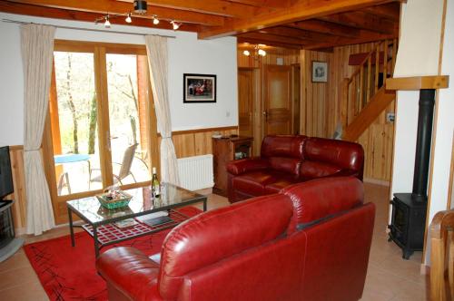 Maison de 2 chambres avec vue sur le lac piscine partagee et jardin amenage a Lachapelle Auzac