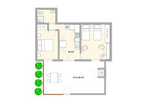 ***Maison de 38m² -400m Plage- avec Jardin***