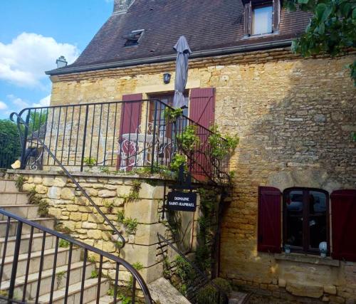 Maison de 4 chambres avec jardin clos et wifi a Prats de Carlux