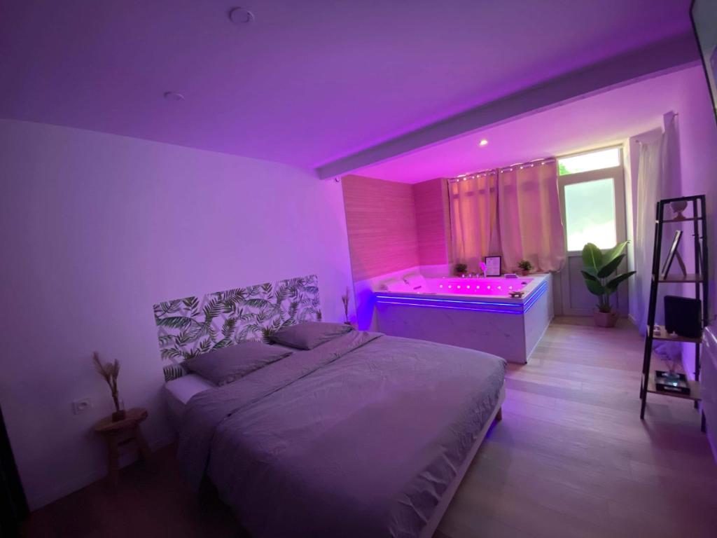 Maison de 4 chambres avec piscine privee jacuzzi et jardin clos a Puygaillard de Quercy