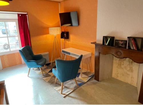 Maison de 4 chambres avec vue sur la ville jardin clos et wifi a Luz Saint Sauveur