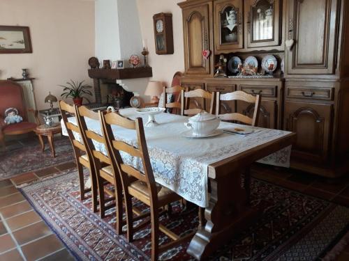 Maison de 85 M2 avec 2 chambres avec équipement de détente, wifi