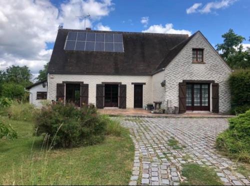 Maison de campagne avec cheminée à 45 min de Paris