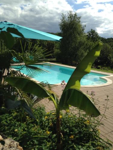maison de campagne avec piscine