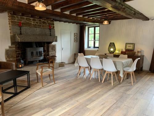 Maison de campagne chaleureuse et tranquille