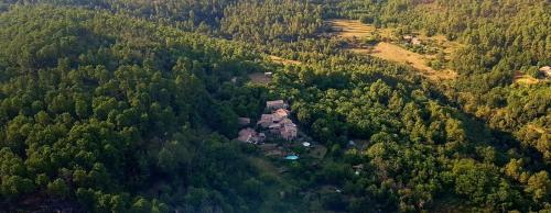 Maison de hameau avec vue imprenable et piscine